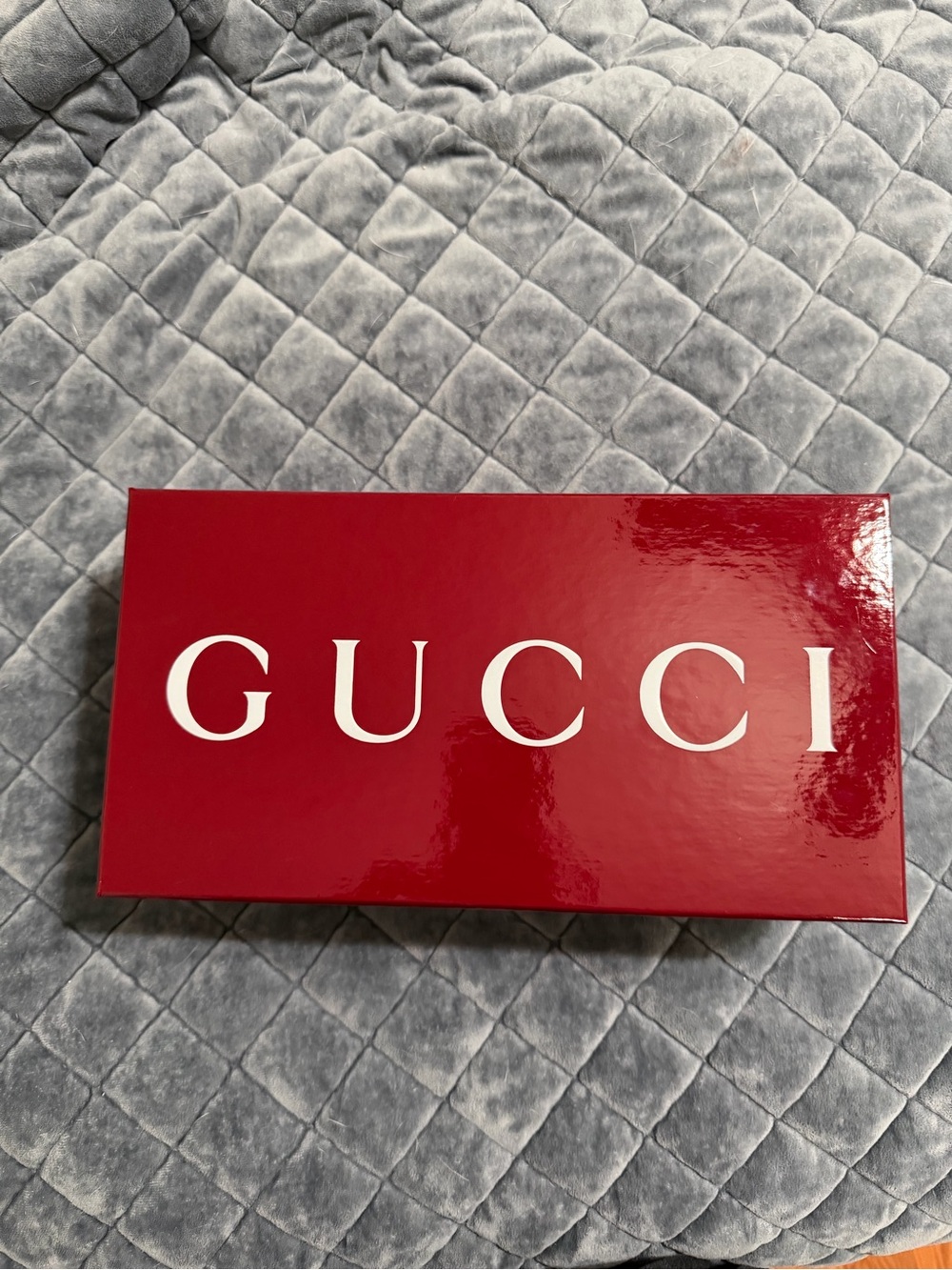 Gucci Red Shoe Box